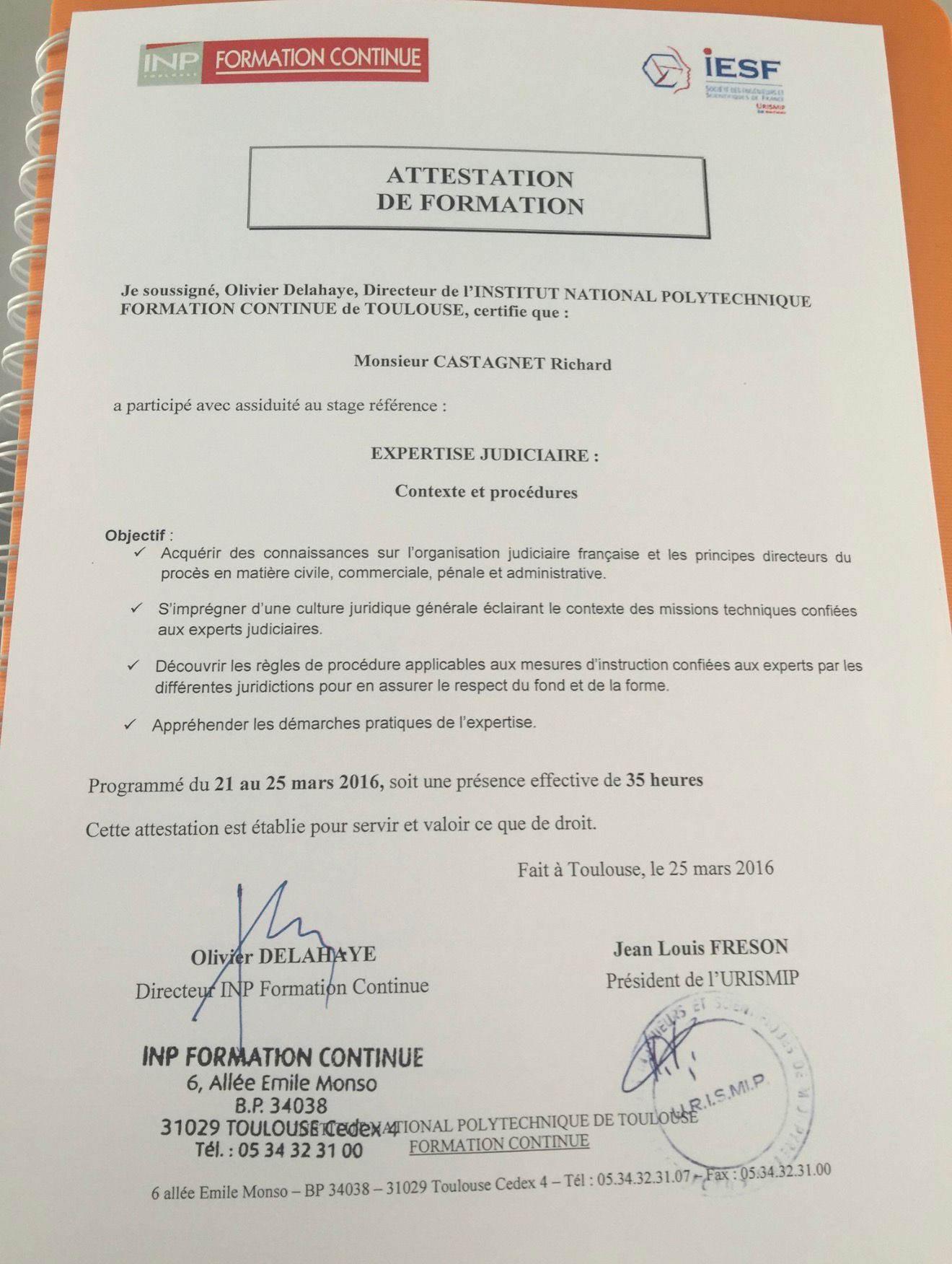 Expertise Judiciaire